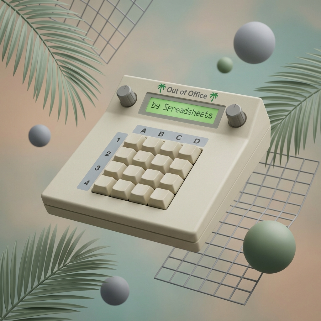 R1C1 Generative MIDI Controller by Spreadsheets Labs